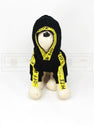 Arff White Caution Hoodie - PStreetwear