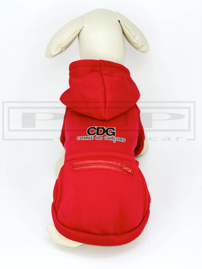 Comme De Chien Zippered Pocket Hoodie (avail in other colours) - PStreetwear