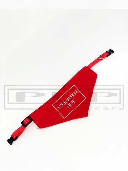 Custom Embroidered Red Bandana - PStreetwear