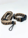 Frenzi Beige Collar and Leash Set - PStreetwear