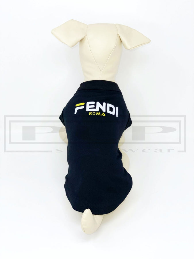 Frenzi Roma White Lettering Sleeveless Shirt (Avail In Other Colours) - PStreetwear