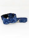 Ellie Blue Bowtie Collar and Leash - PStreetwear