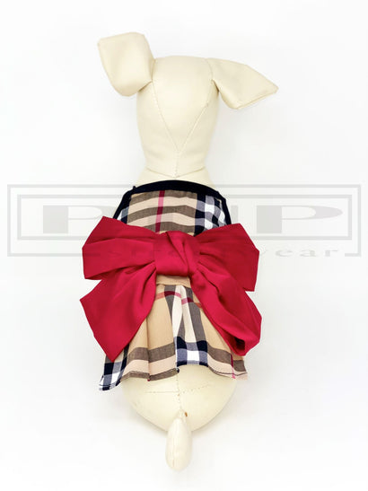 Furberry Bow Dress - PStreetwear