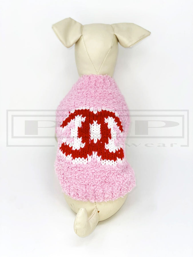 Chewnel Cece Pink Teddy Sweater - PStreetwear