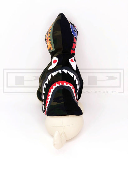 Baaper Split Face Shark Hoodie - PStreetwear