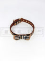 Furberry Leather Bowtie Collar (optional matching leash avail) - PStreetwear