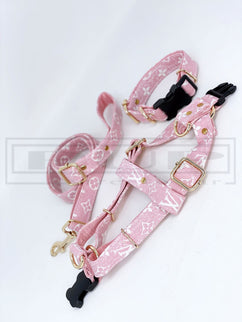 Ellie Candy Harness Leash and Collar Set - PStreetwear