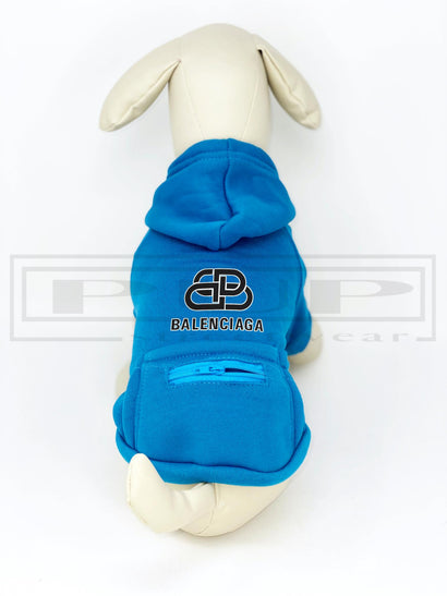 Pawlenciaga Crest Zippered Pocket Hoodie (avail in other colours) - PStreetwear