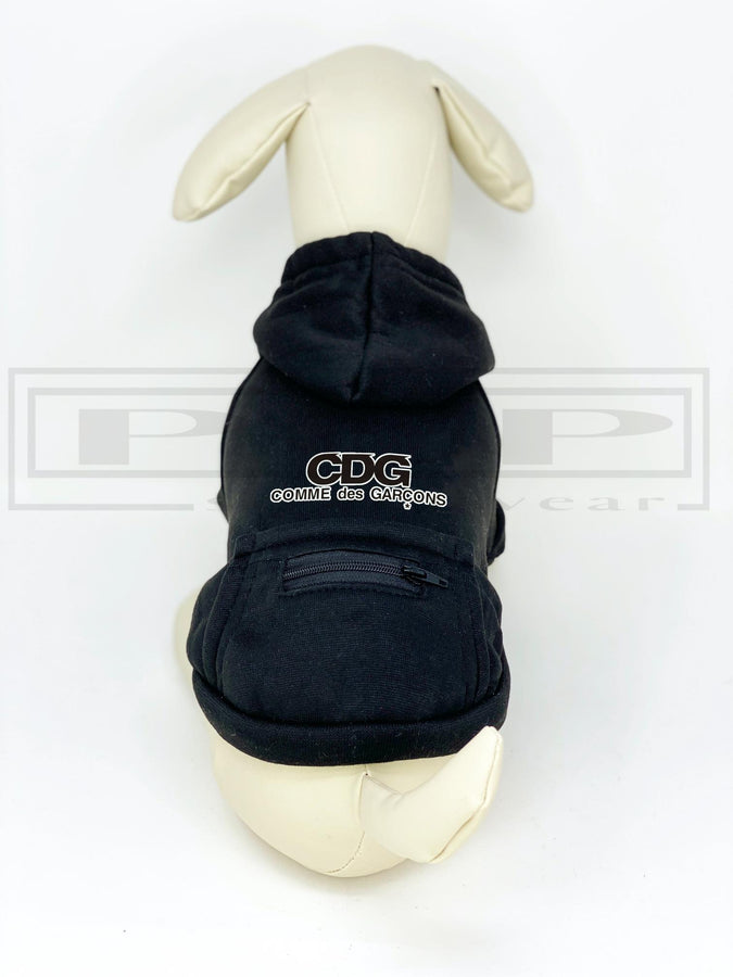 Comme De Chien Zippered Pocket Hoodie (avail in other colours) - PStreetwear