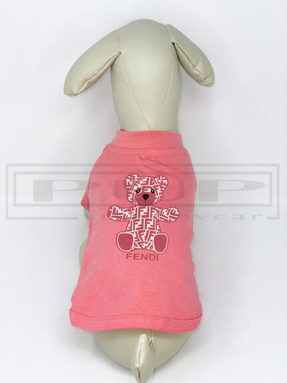 Frenzi Pink Bear Tshirt (avail in other colours)