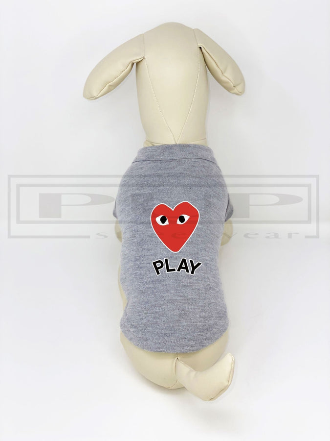 Comme De Chien Heart Sleeveless Shirt (avail in other colours) - PStreetwear