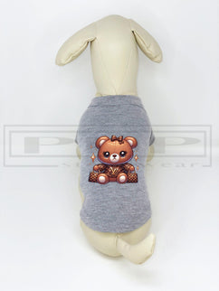 Ellie Shopping Bear Sleeveless Shirt (avail in other colours)