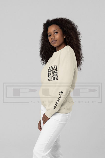 Anti Social Dog Mom's Club Sweatshirt (avail in other colours) - PStreetwear