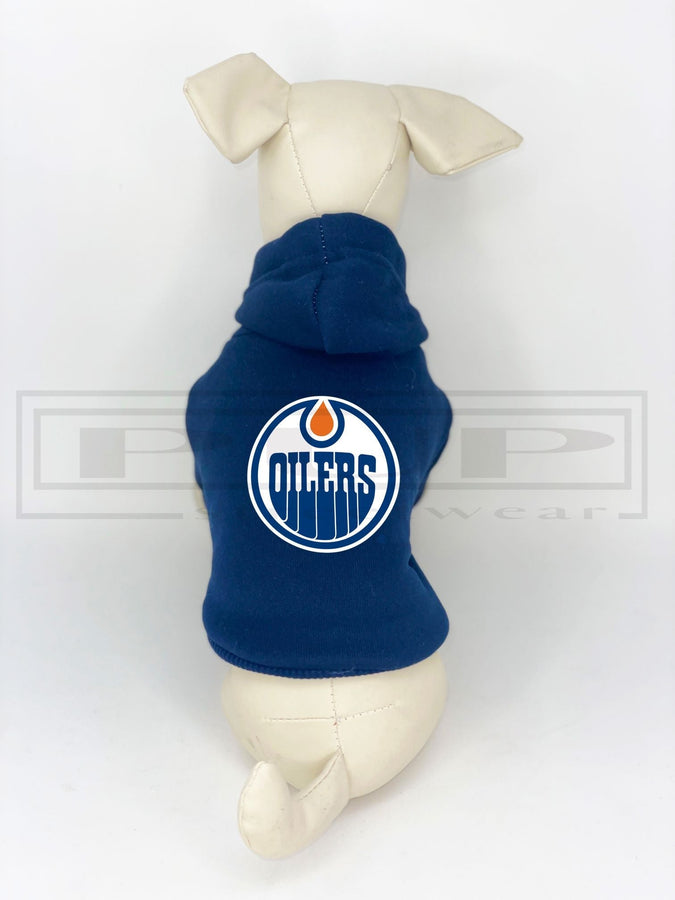 Edmonton Hockey Navy Blue Hoodie - PStreetwear