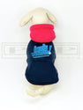 Ellie Holla Back 2 Colour Button Up Pocket Hoodie (avail in other colours)