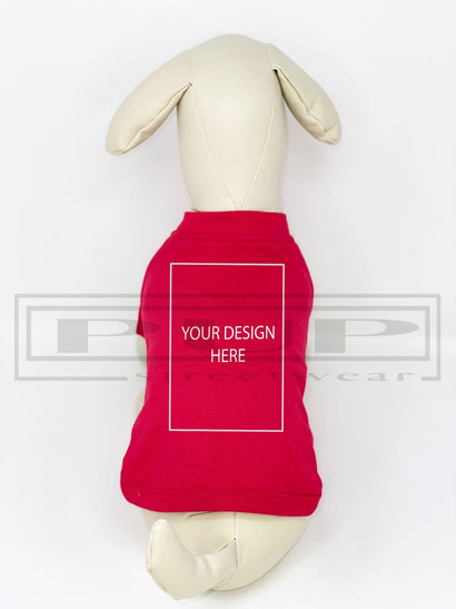 Custom Embroidered Pet Tshirt (avail in other colours) - PStreetwear