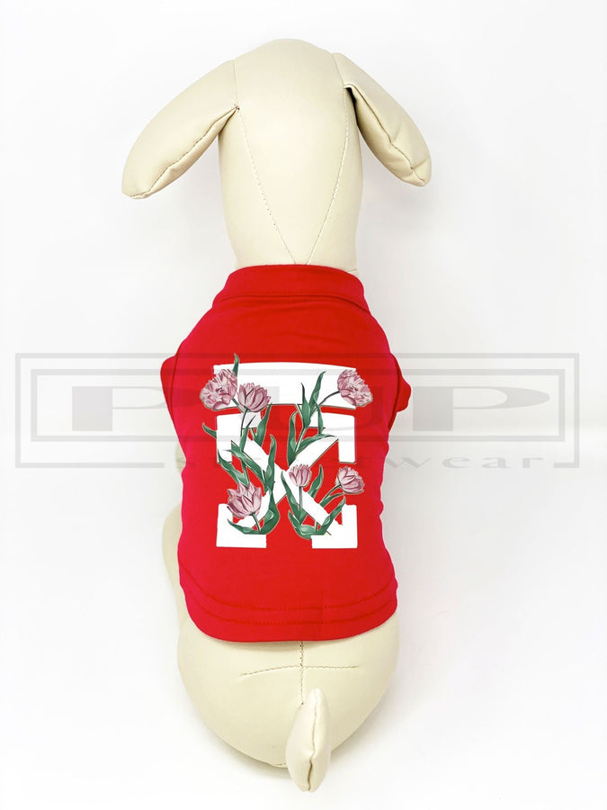 Arff White Flower Sleeveless Shirt (avail in other colours) - PStreetwear