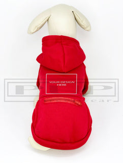 Custom Embroidered Zippered Pocket Hoodie (avail in other colours) - PStreetwear