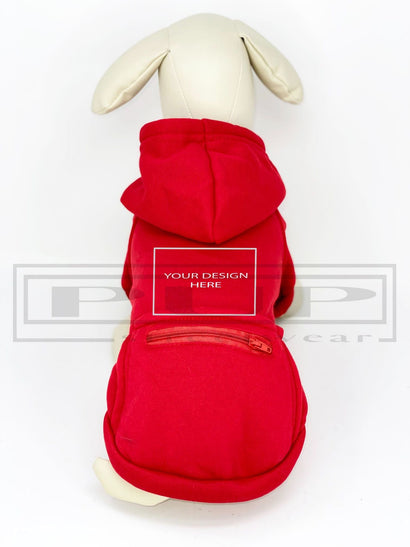 Custom Embroidered Zippered Pocket Hoodie (avail in other colours) - PStreetwear