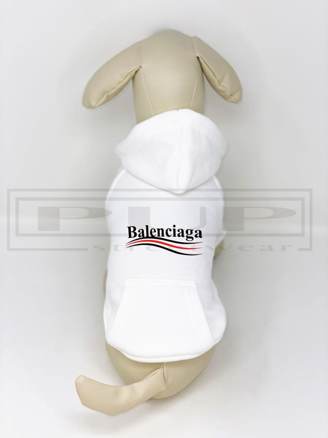 Pawlenciaga Black Lettering Button Up Pocket Hoodie (avail in other colours) - PStreetwear