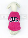 Chewnel CeCe Pink Fuscia Teddy Sweater