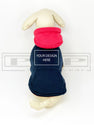 Custom Embroidered 2 Colour Button Pocket Hoodie (avail in other colours)