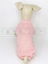 Frenzi Fifi Pink Knit Sleeveless Shirt