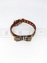 Furberry Leather Bowtie Collar (optional matching leash avail)