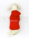 Champi White Lettering Button Up Pocket Hoodie (avail in other colours)